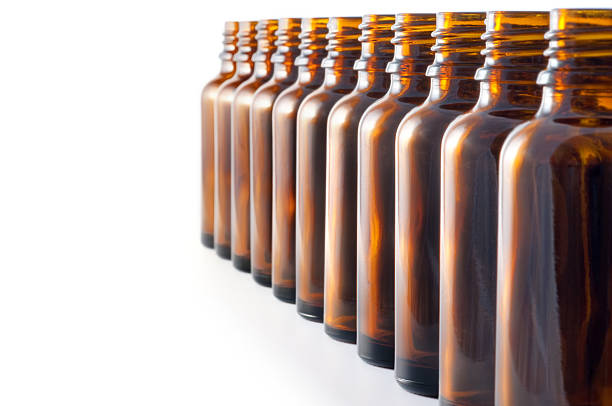 istock brown glas bottles for medicine 185070457