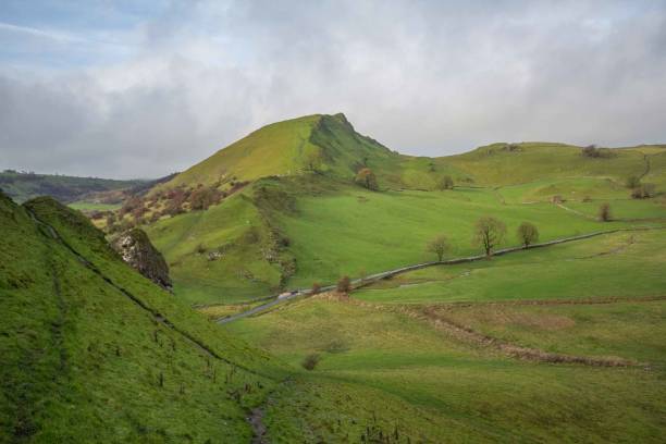 istock Chrome Hill, Parkhouse Hill and surrounding valley, Peak District, Derbyshire, UK 1850706636