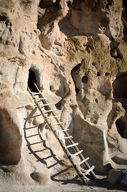 istock Bandelier National Monument Cliff Dwellings and Ladder 185070841