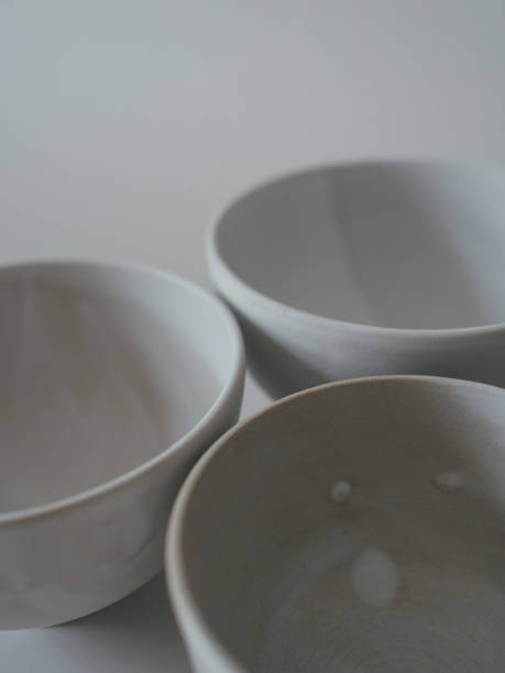 istock Close up of handmade pottery on table 1850713022