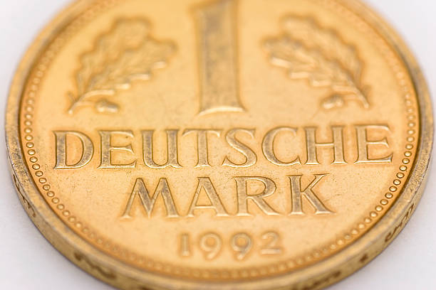 German Mark Coin of 1992 Gold Plated