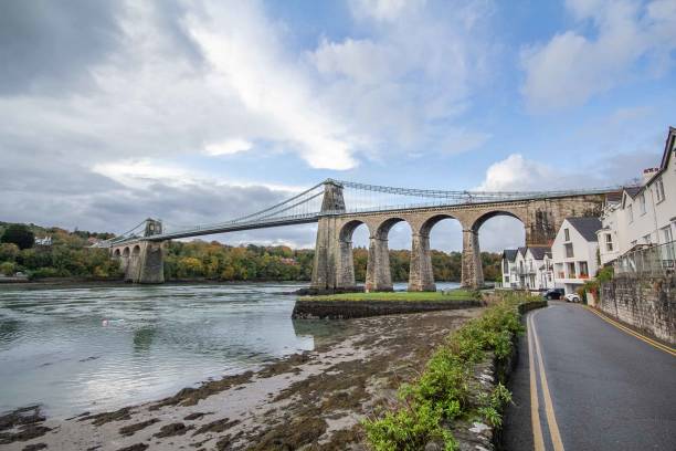istock Menai Bridge over the Menai Strait, Anglesey, Wales 1850716168