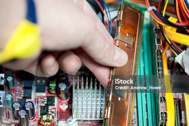 Computer Repair Stock Photo - Download Image Now - Adult, Blue-collar Worker, Broken