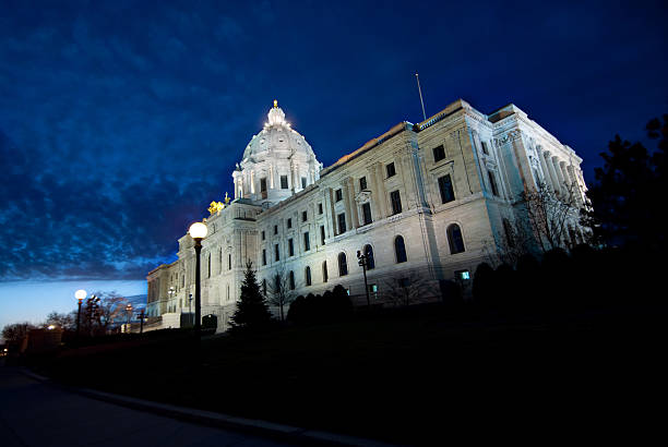 Minnesota State Capitol Building stock photo