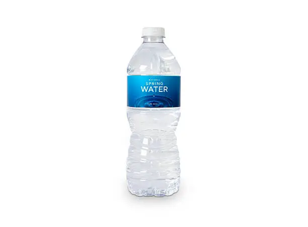 Photo of Bottle of Spring Water (fictitious)