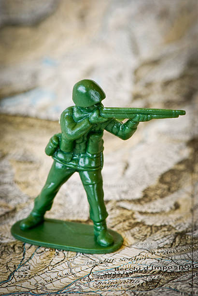 istock Toy soldiers war concepts 185072205