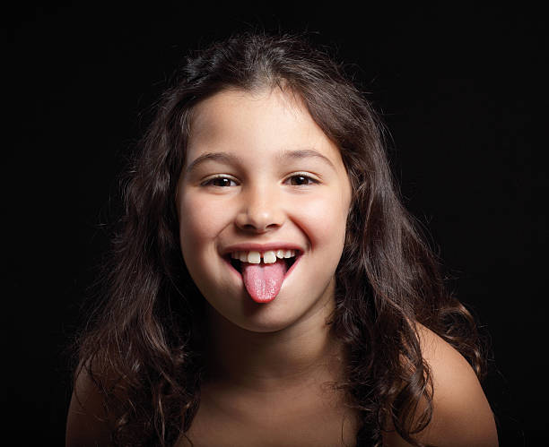 istock Protruding the tongue 185072461