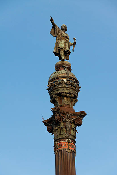istock Columbus Monument, in Barcelona 185072922