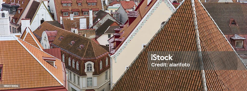 Old Town red roofs "Old Town red roof, Tallinn, Estonia" Abstract Stock Photo