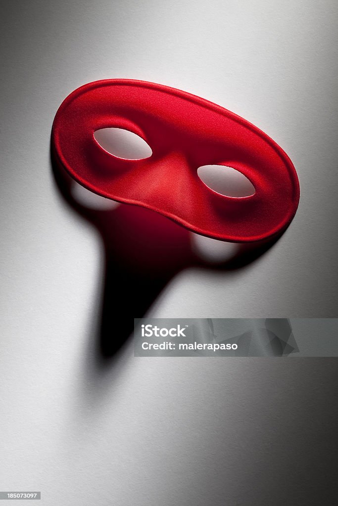 Masque rouge - Photo de Pinocchio libre de droits