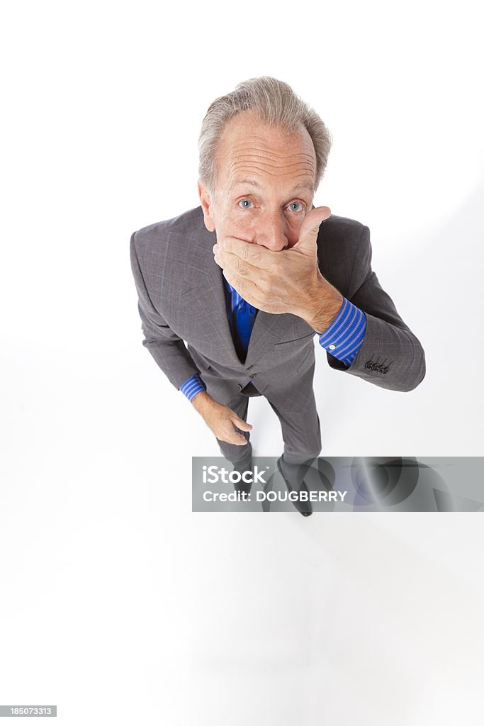 Senior businessman Speak no EvilPlease see similar images in my portfolio: 60-64 Years Stock Photo