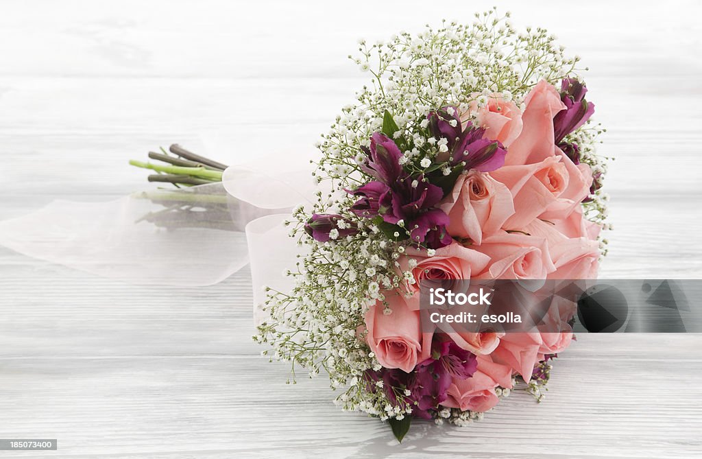 Buquê da noiva - Foto de stock de Alstromeria royalty-free