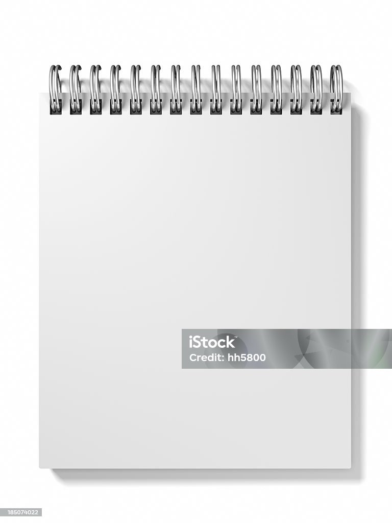 Vuoto Blocco note - Foto stock royalty-free di Carta