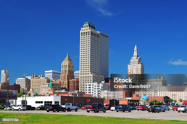 Tulsa Downtown Budynków - zdjęcia stockowe i więcej obrazów Tulsa - Tulsa, Panorama miasta, Stan Oklahoma