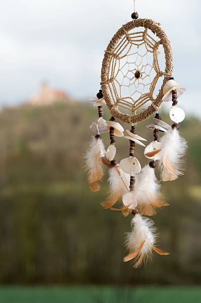 istock Detail of a dreamcatcher . 185074188