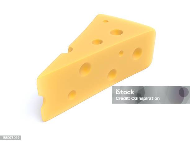 Schweizer Käse Stockfoto und mehr Bilder von Block - Form - Block - Form, Käse, Weißer Hintergrund