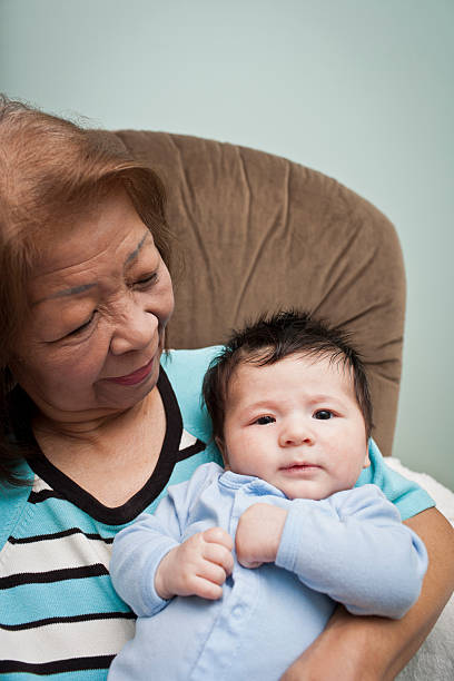 istock Grandmother and grandson 185075294