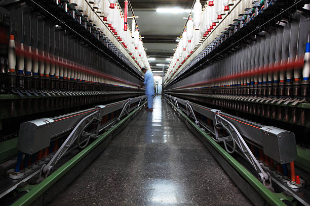 istock Textile Industry - Spinning, Yarn Production XXXL 185075494
