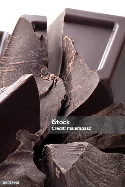 Dark Schokolade Stockfoto und mehr Bilder von Schokolade - Schokolade, Zerbrechen, Zutaten
