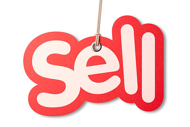 istock SELL shaped label on price tag 185075518