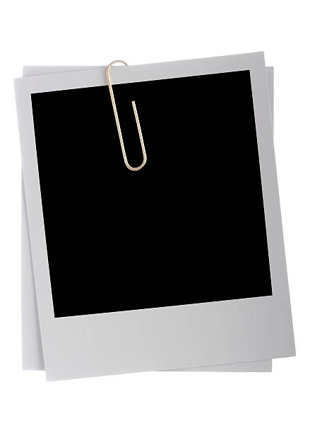istock Blank photos with paper clip and clipping paths 185075749