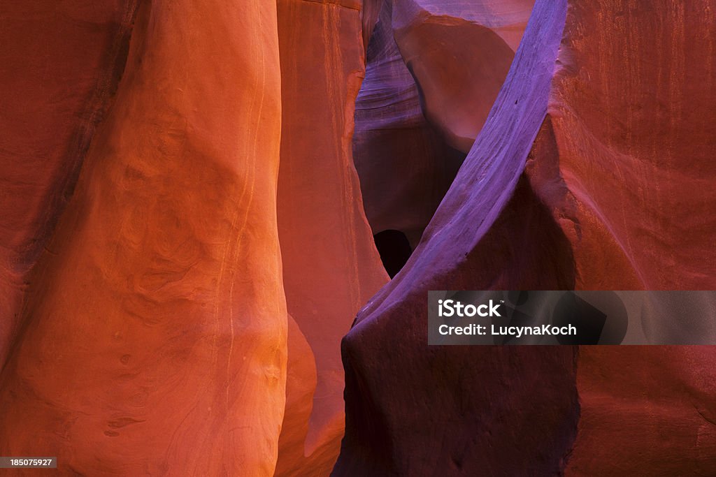 Antelope Slot Canyon Farben - Lizenzfrei Antelope Canyon Stock-Foto