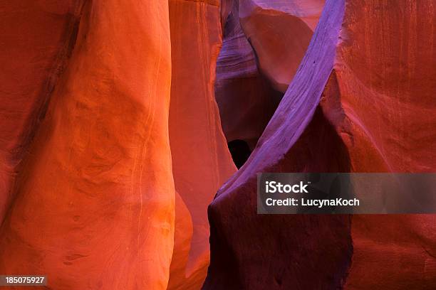 Antelope Slot Canyon Farben Stockfoto und mehr Bilder von Antelope Canyon - Antelope Canyon, Arizona, Biegung