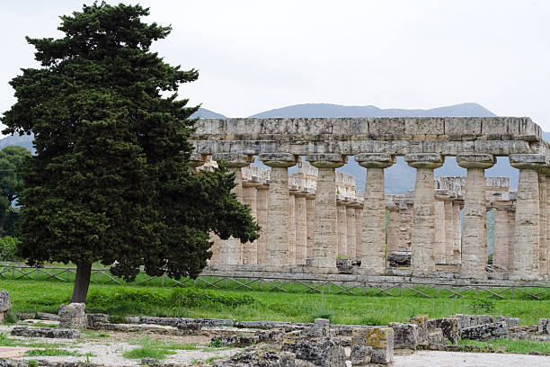istock Temple of Poseidon, Paestum, Italy 185076709