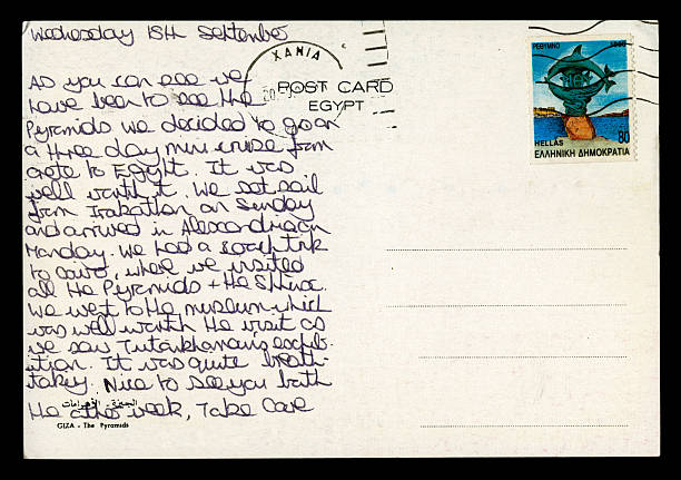 istock Postcard from Chania, Crete, Greece, 1991 185076825