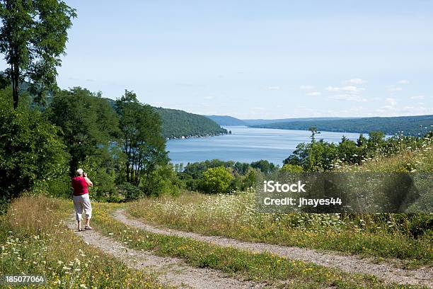 Taking A Picture Of Lake Keuka Stock Photo - Download Image Now - Lake Keuka, Finger Lakes, New York State