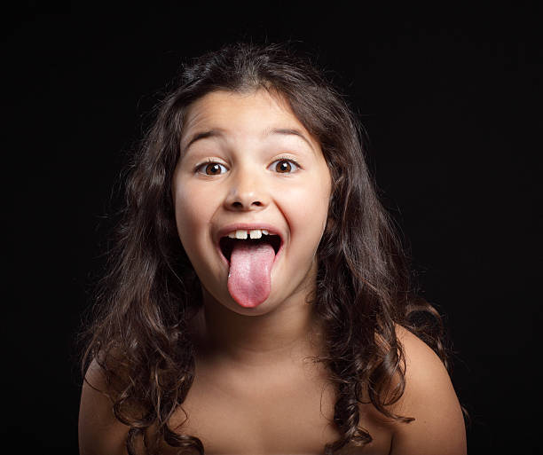 istock Protruding the tongue 185077399