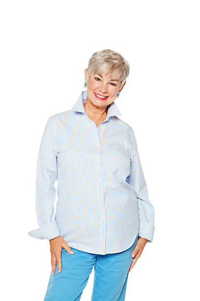 istock Attractive Senior Woman In Casuals 185077904