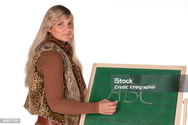 Młody Nauczyciel - zdjęcia stockowe i więcej obrazów Alfabet - Alfabet, Blond włosy, Dorosły