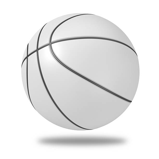 blank Basketball stock photo