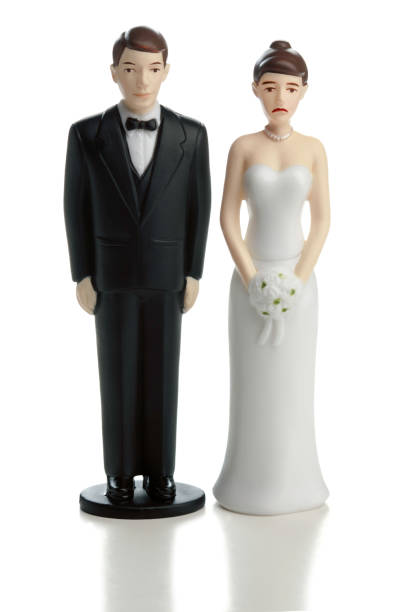 istock Unhappy Bride Wedding Couple 185078096