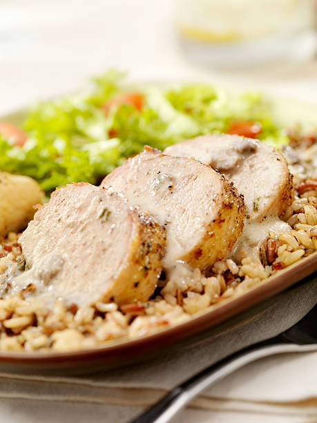istock Grilled Pork Tenderloin with Wild Rice 185078900