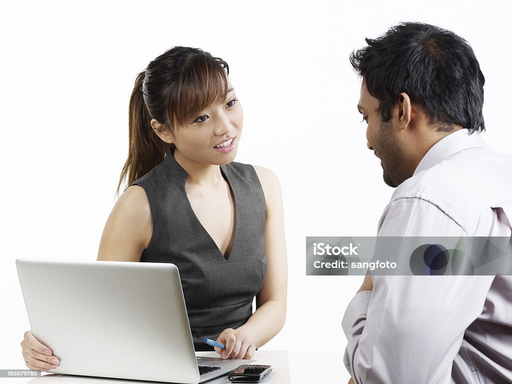 Two business colleagues talking Two business colleagues talking. 20-29 Years Stock Photo