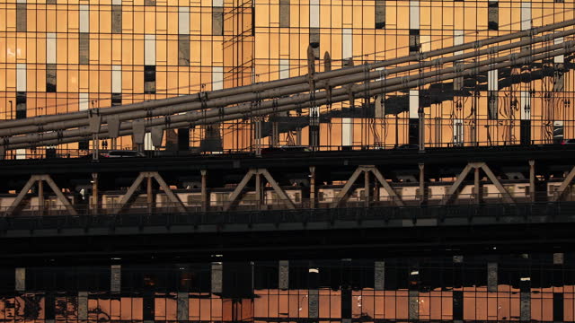 Manhattan Bridge Building Facade