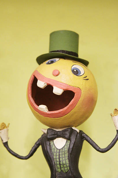 istock Halloween Party Doll with Tophat 185080219