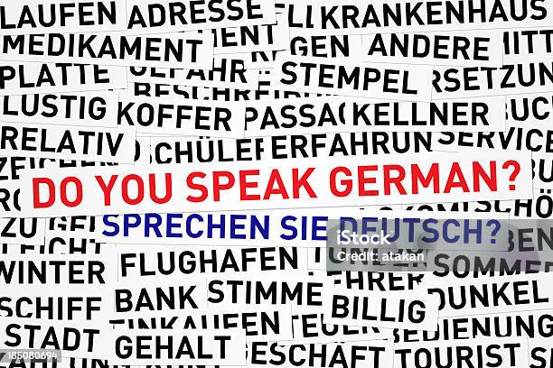 Do You Speak German Stock Photo - Download Image Now - German Culture, Germany, Manager