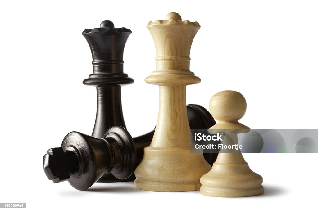 Шахматная: Большой кроватью (King Size), и Пешка С ДВУСПАЛЬНЫМИ КРОВАТЯМИ (QUEEN SIZE - Стоковые фото Шахматная фигура роялти-фри