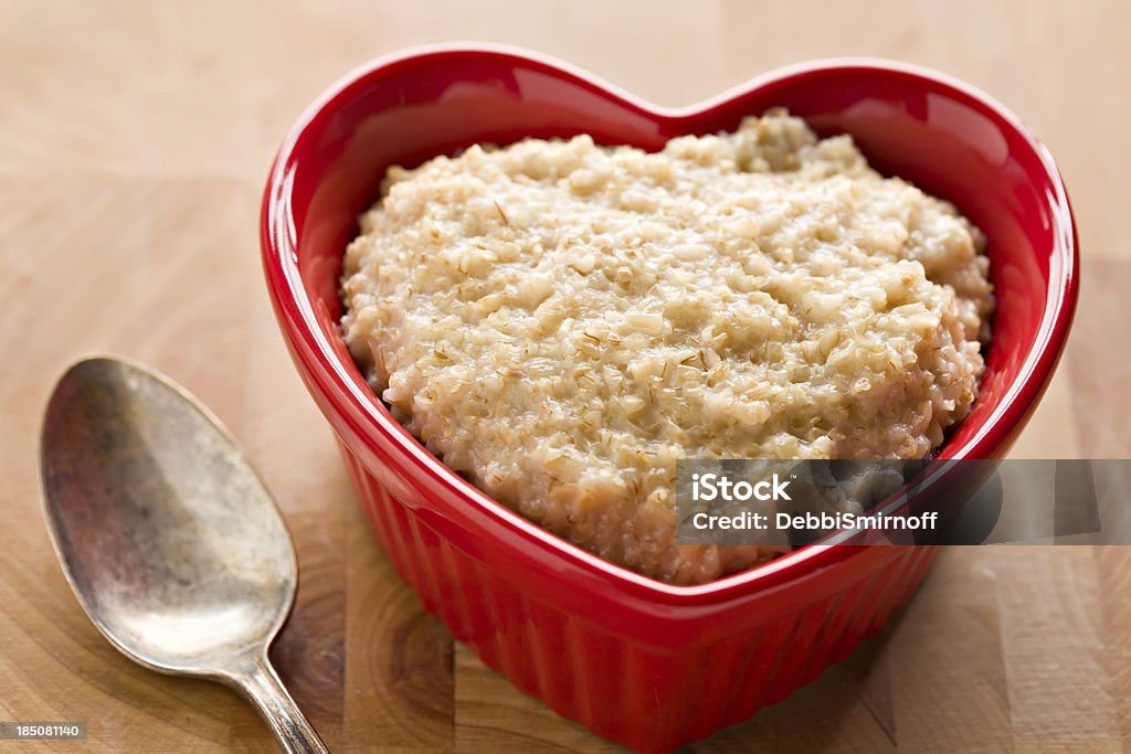 Corazón saludable avena - Foto de stock de Alimento libre de derechos