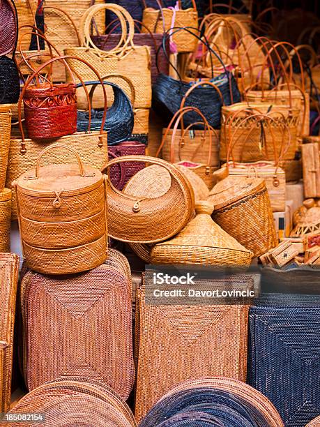 Photo libre de droit de Panier De Bali banque d'images et plus d'images libres de droit de Marché - Établissement commercial - Marché - Établissement commercial, Ubud, Affaires