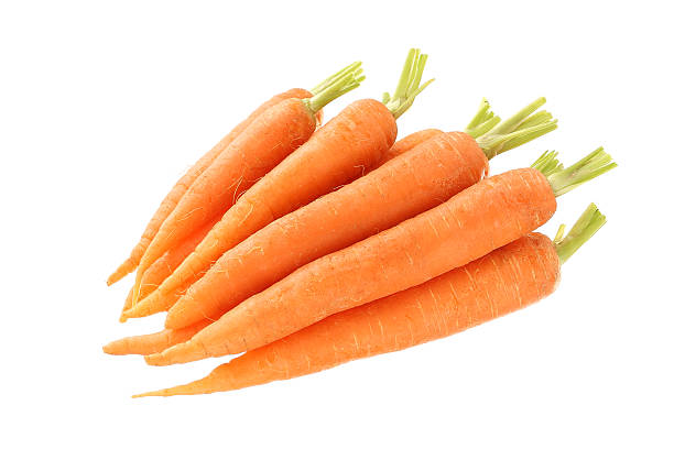 marchew - carrot isolated bunch baby carrot zdjęcia i obrazy z banku zdjęć