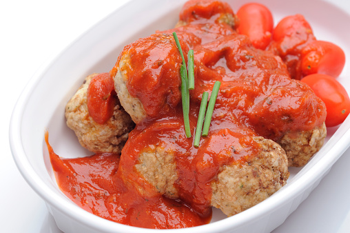 Meatball with Tomato Sauce.