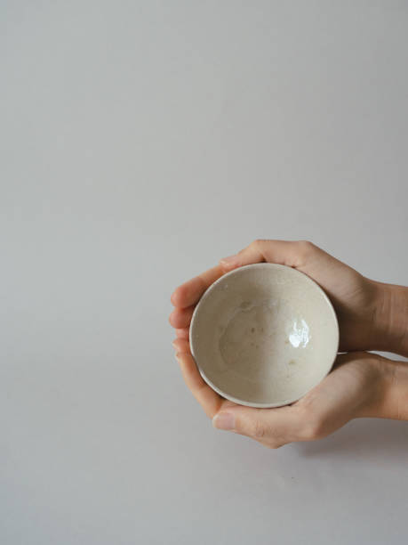 istock Close up of handmade pottery on table 1850825171