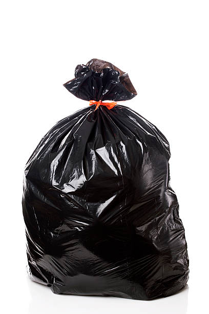 Garbage Bag Garbage Bag isolated on white garbage bag stock pictures, royalty-free photos & images