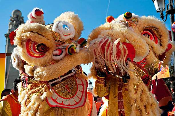 istock A ceremonial dragon representing the Chinese New Year 185082557