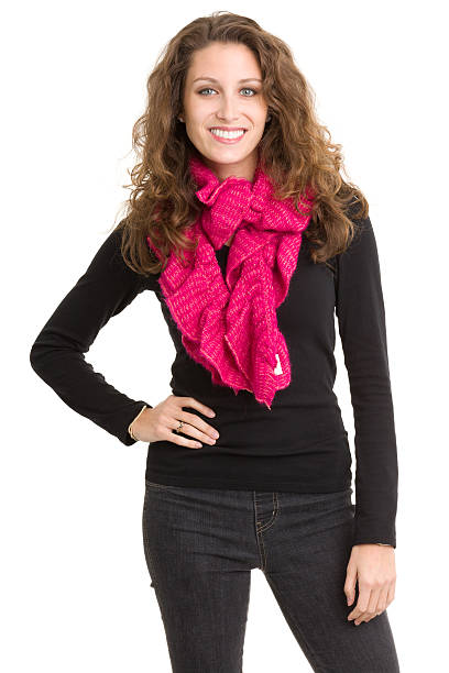istock Happy Young Woman Posing 185082825