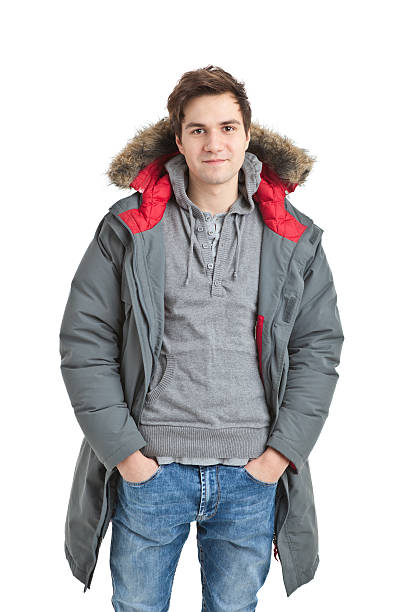 istock young handsome man in winter clothing 185082987